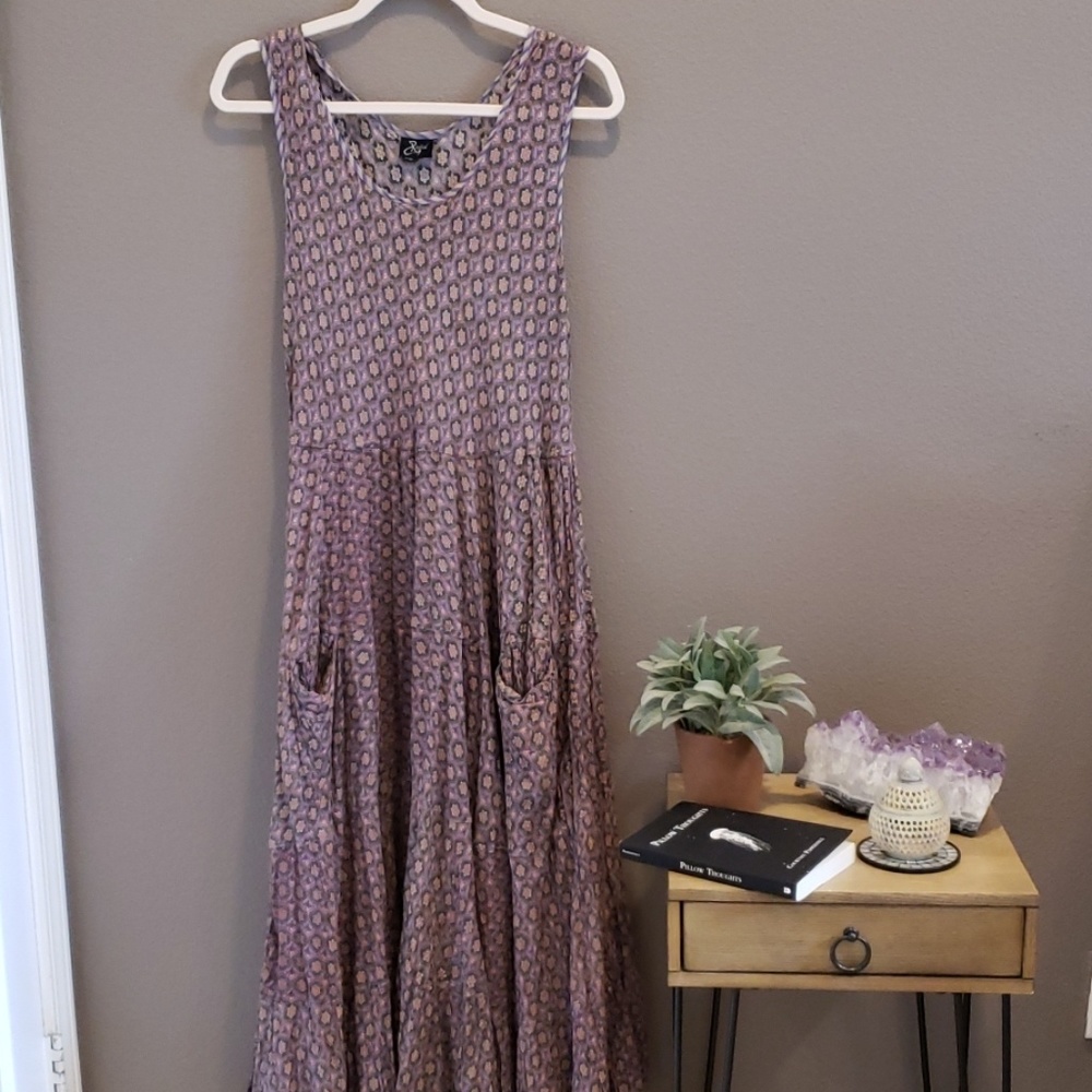 Indian influenced maxi dress